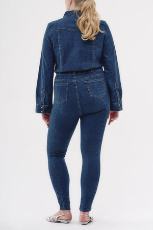 Skinny Jeans - Sophie Azul Medio