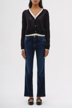 Straight Jeans - Lilith Azul Oscuro