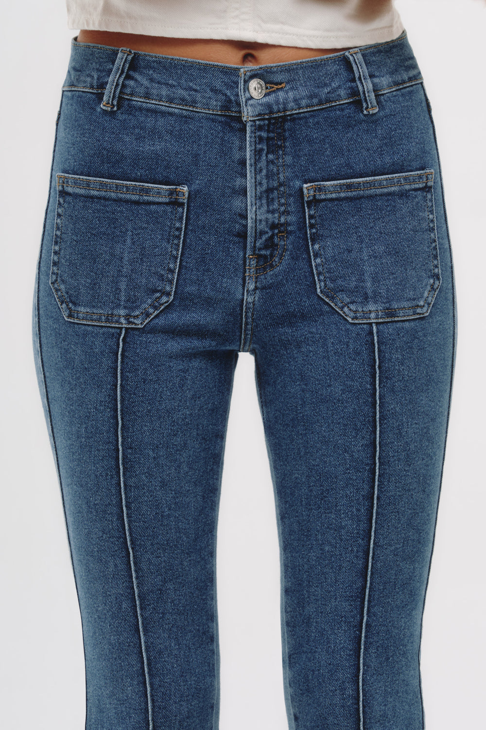 Flare Jeans - Millie Azul Medio