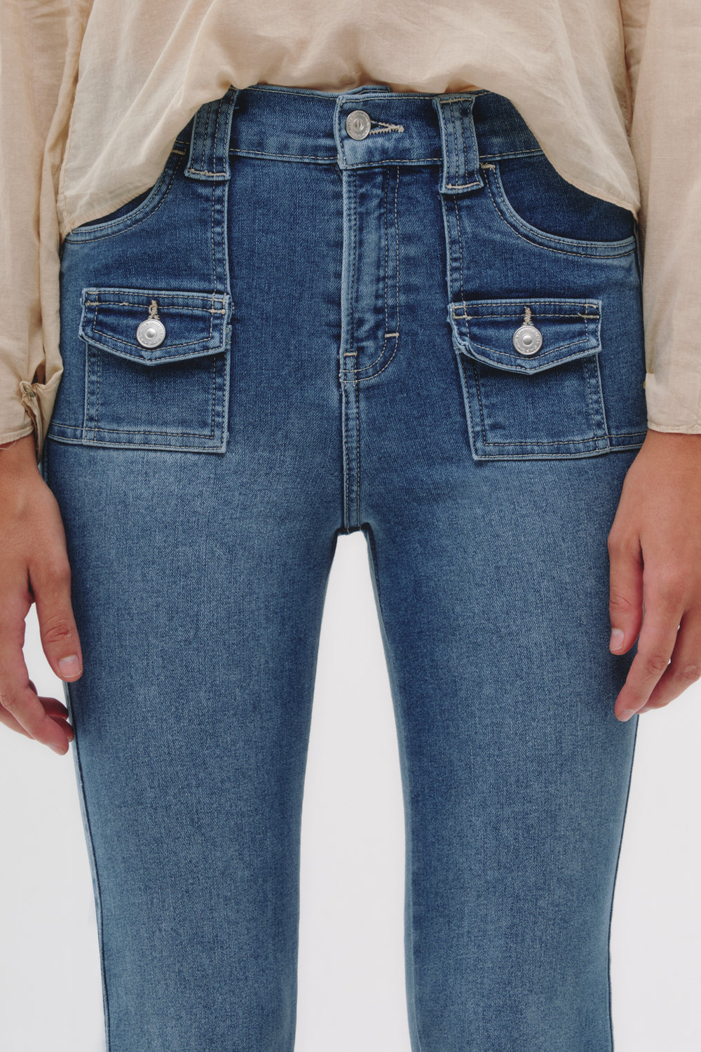 Flare Jeans - Palmer Azul Claro