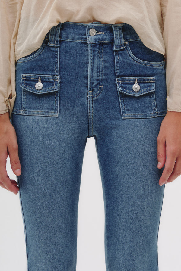 Flare Jeans - Palmer Azul Claro