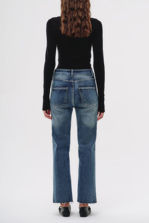 Straight Jeans - Noa Azul Medio