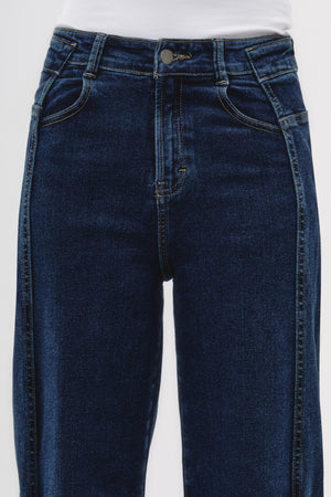 Wide Leg Jeans - Indie Índigo