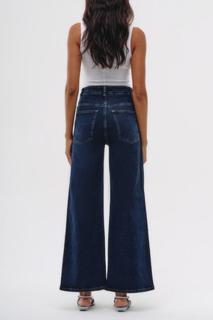 Wide Leg Jeans - Indie Índigo