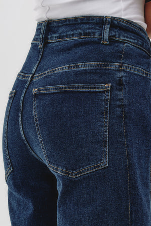 Wide Leg Jeans - Indie Índigo