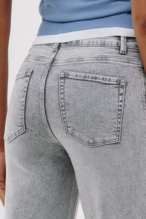 Wide Leag Jeans - Nell Gris