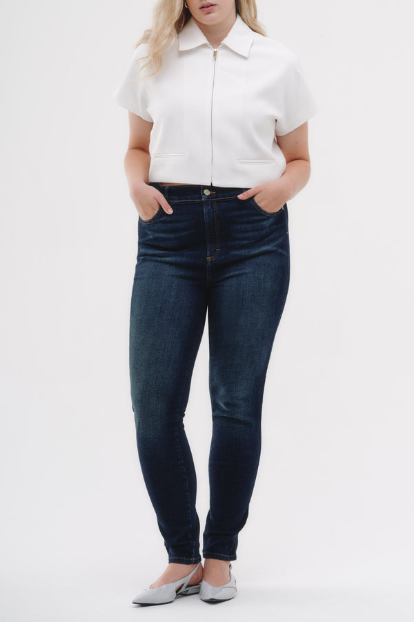 Skinny Jeans Curvy - Azul Oscuro