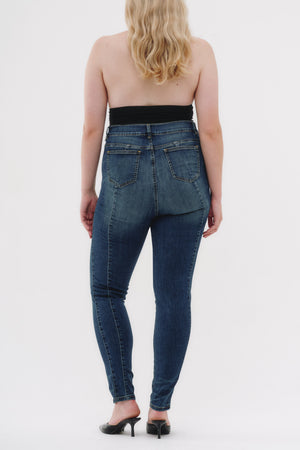 Skinny Jeans Curvy - Azul Marino