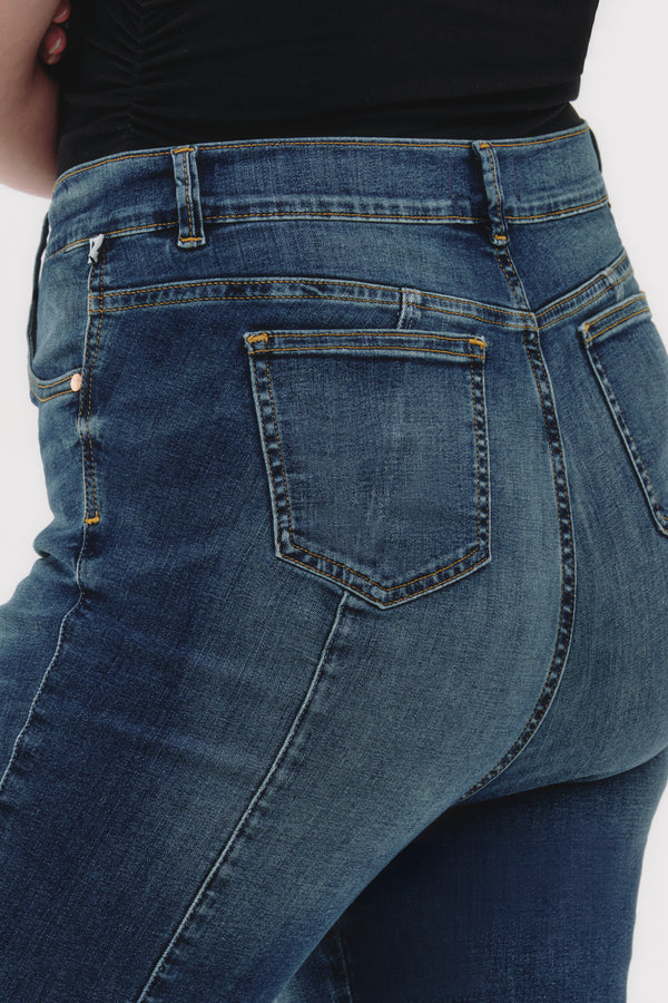 Skinny Jeans Curvy - Azul Marino