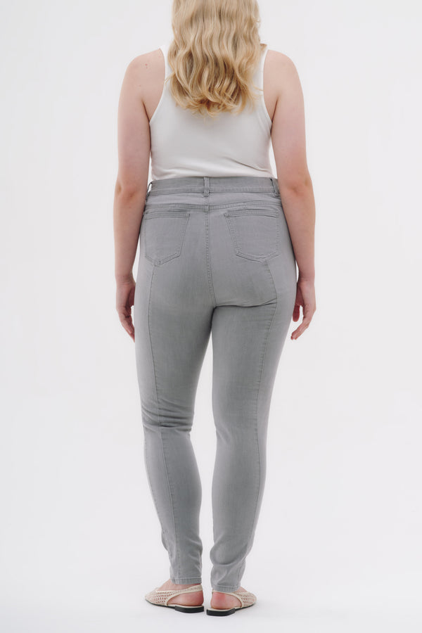 Skinny Jeans Curvy - Gris Claro