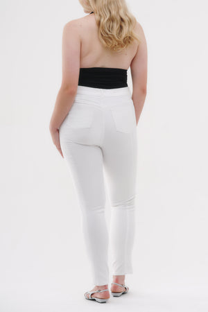 Skinny Jeans Curvy - Blanco