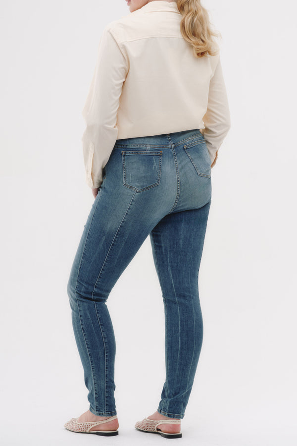 Skinny Jeans Curvy - Azul Tradicional