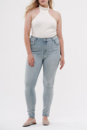 Skinny Jeans Curvy - Azul Lavado