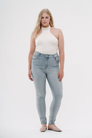 Skinny Jeans Curvy - Azul Lavado
