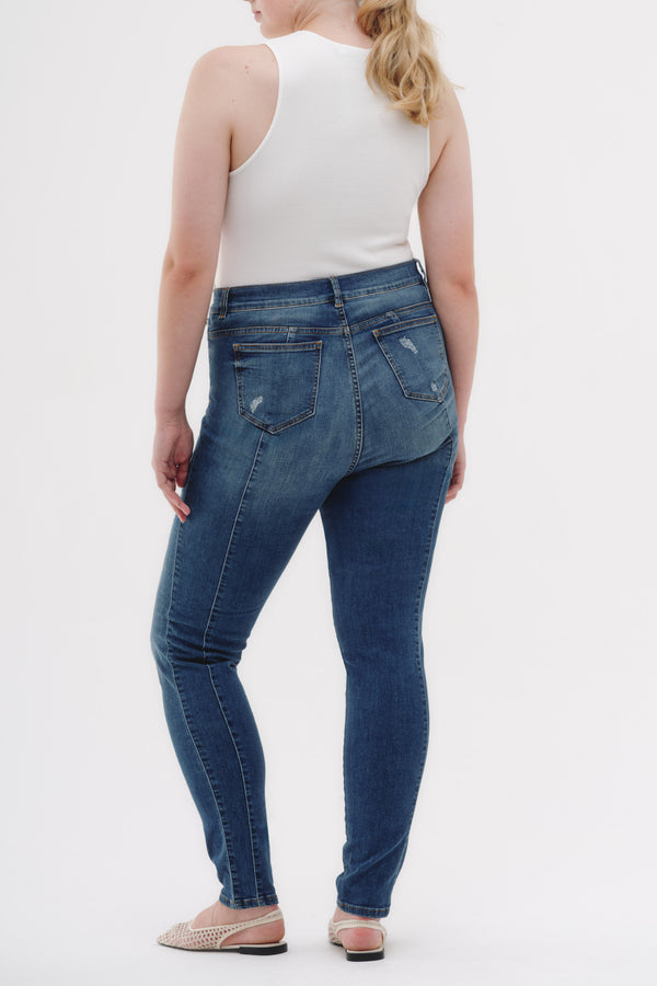 Skinny Jeans Curvy - Azul Índigo