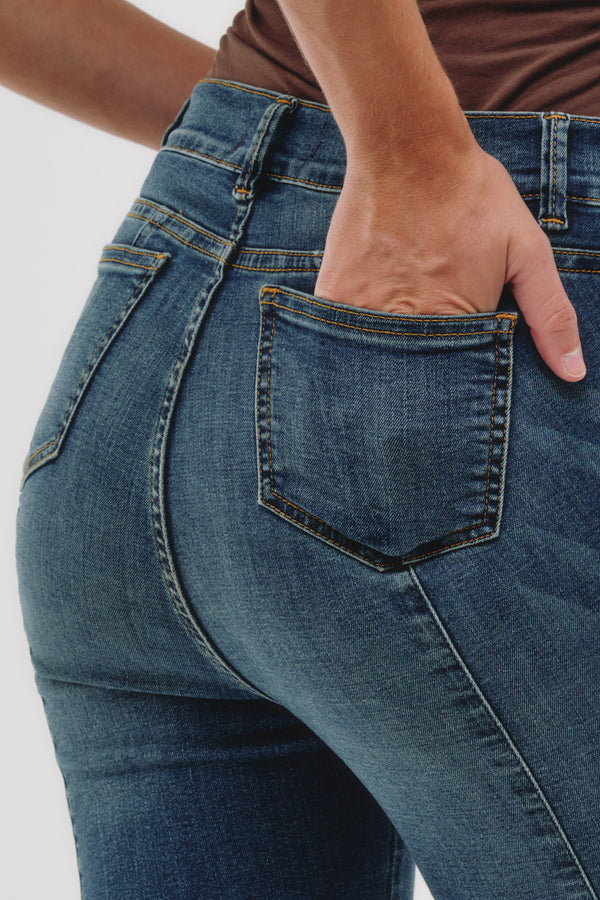 Skinny Jeans - Azul Medio