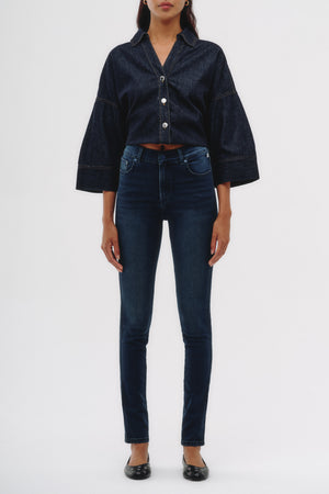 Skinny Jeans - Azul Marino