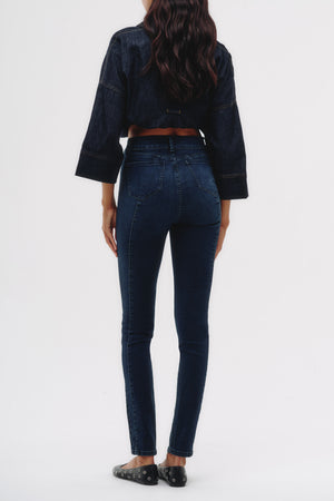 Skinny Jeans - Azul Marino